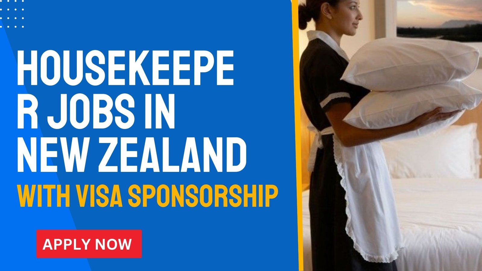 Housekeeper Jobs in New Zealand With Visa Sponsorship