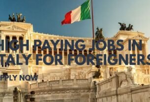 High Paying Jobs in Italy for Foreigners with Visa Sponsorship