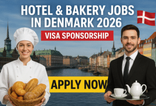 Hotel and Bakery Jobs in Copenhagen, Denmark with Visa Sponsorship 2026